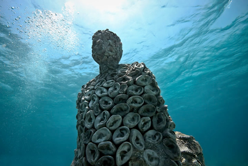underwater eco sculpture series by jason decaires taylor